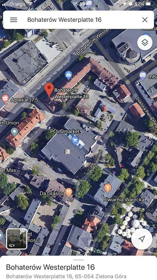 Apartament Centrum Zielona Góra Kültér fotó